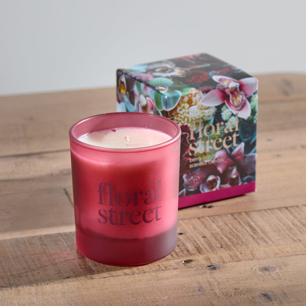 Floral Street Berry Bloom Candle