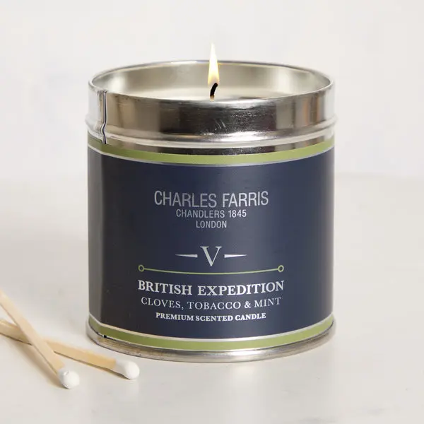 Charles Farris British Expedition Candle