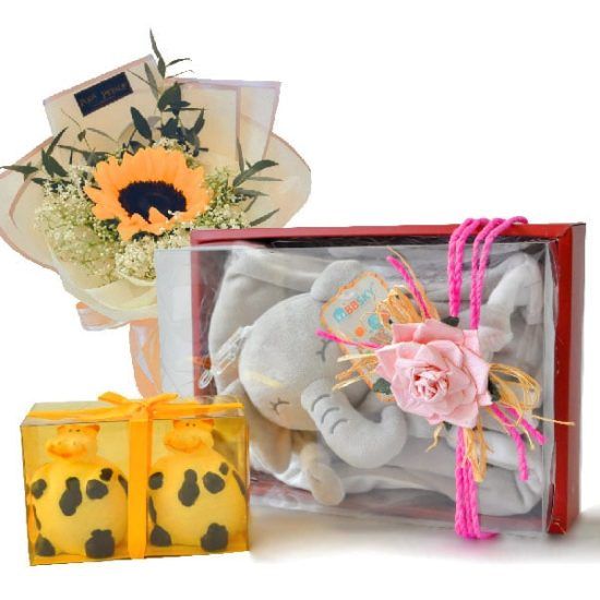 Baby Blanket Rattle - Baby Gift