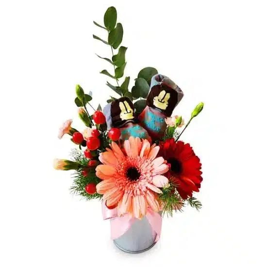 Baby Footy Girl - Mother & Baby Girl Gift