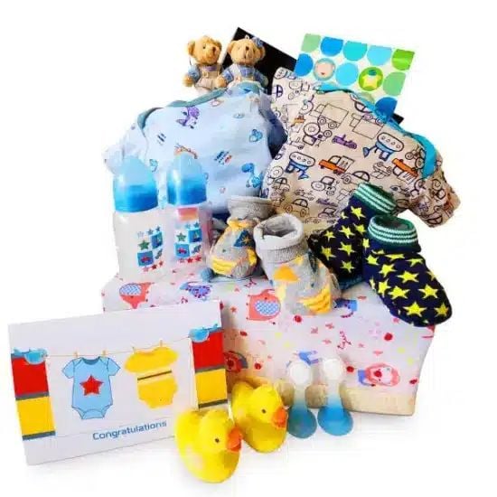 Double Delights Onesies - Twins Baby Hamper