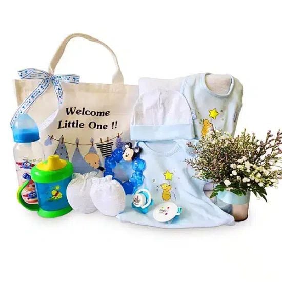 Welcome Little One - Baby Hamper for Baby & Mom