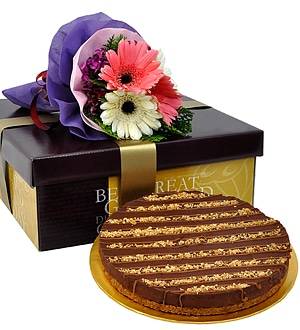 Chocolate Truffle Tart Delight â€“ Cake