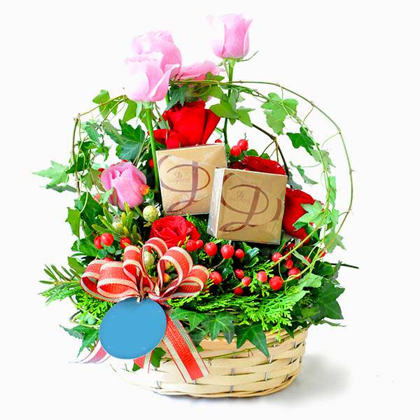 Hearty Rosy Truffles - Bouquet Flower Chocolate