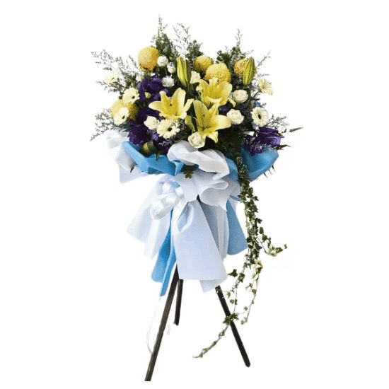 Peaceful - Condolence Flower Stand