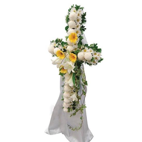 Arch Angel - Condolence Flower Funeral Wreath