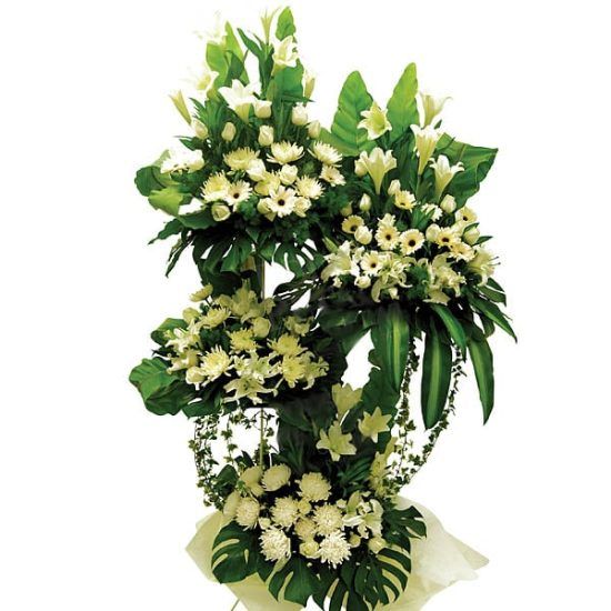 Eternal Peace - Condolence Flower Funeral Wreath