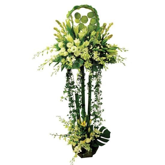 Poignant - Condolence Flower Funeral Wreath