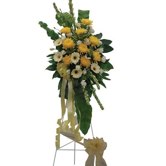 Fortitude - Condolence Flower Funeral Wreath