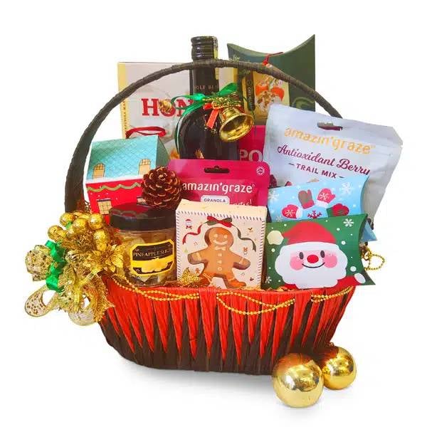 Holly Crate - Christmas Gift Basket