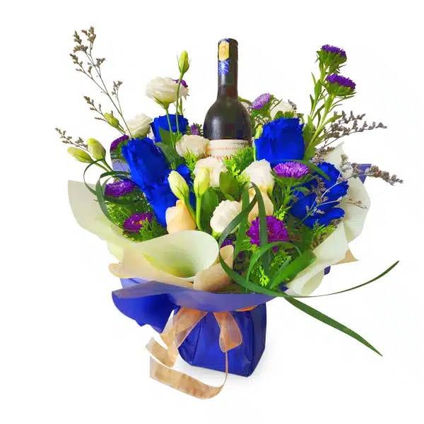 Blue Christmas Blooms - Christmas Gifts