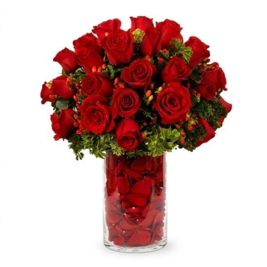 Gentle Heart - Roses Flower Arrangement