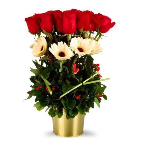 Amore Roses Flower Arrangement