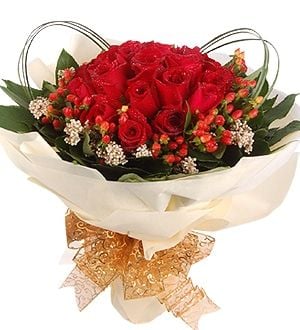 Sweeny Swoon - Roses Flower Bouquet (Sweeny Swoon - 24 stalks Rose Flower Bouquet)