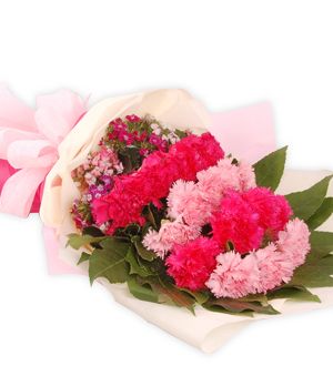 Demetrius - Flower Bouquet (50 stalks carnations Flower Bouquet)