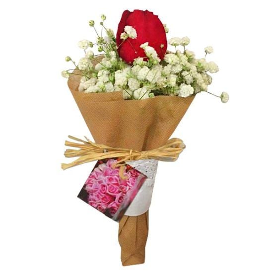 Sola Red Rose - Hand Bouquet