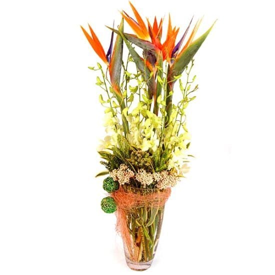 Ode Paradise - Tropical Flower Arrangement