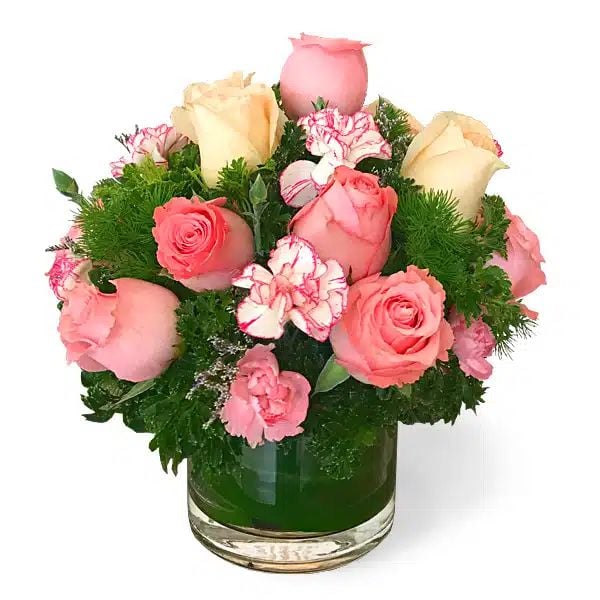 Loving Rosy - Rose Flower Arrangement