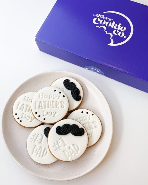 Father’s Day Cookies – Gift Box – Happy Father’s Day (Box of 6)