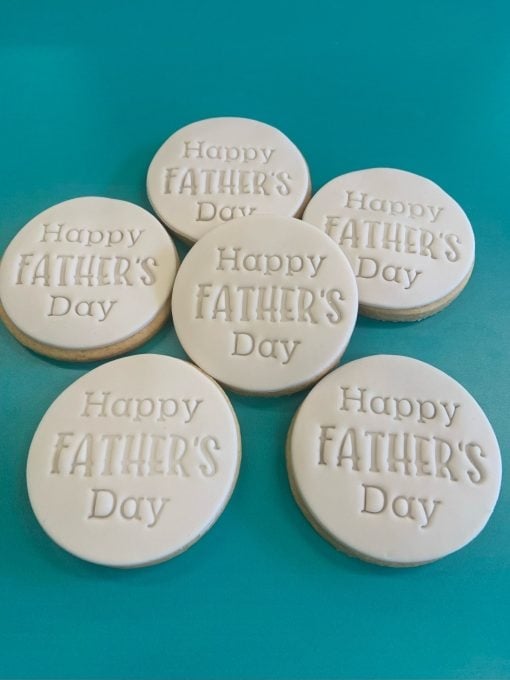 Father’s Day Cookies – Happy Father’s Day (6 Cookies)