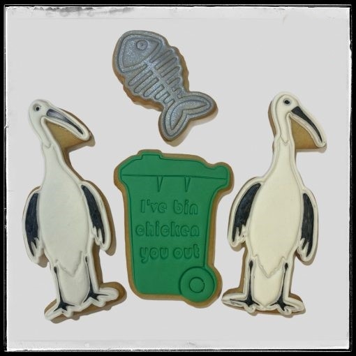 I’ve Bin Chicken You Out Valentines Day Cookies