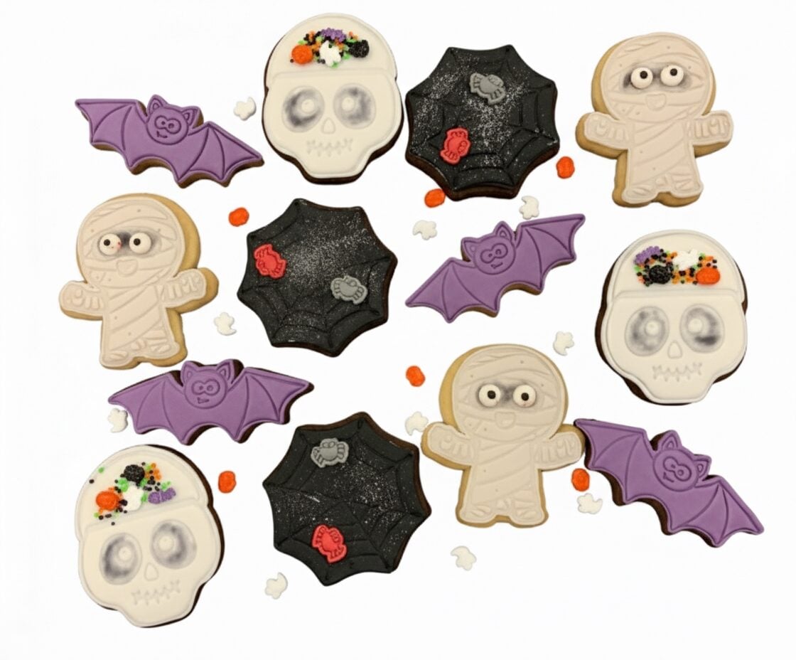 Trick or Treat Halloween Cookies (6 Cookies)