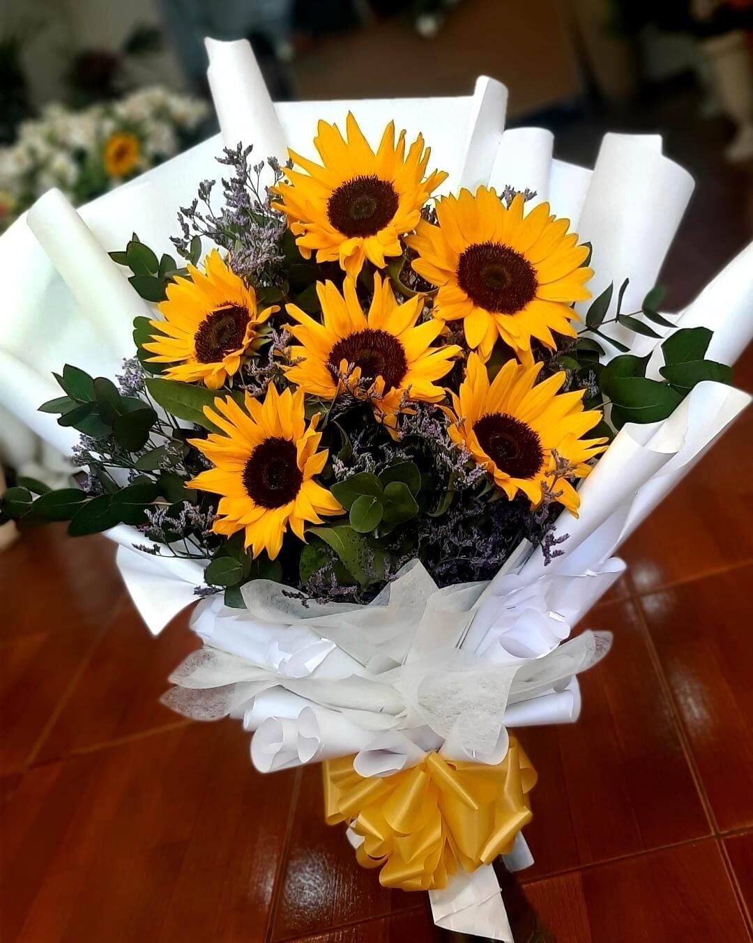 European Sunflower Bouquet