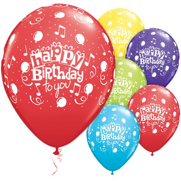 Happy Birthday Balloons