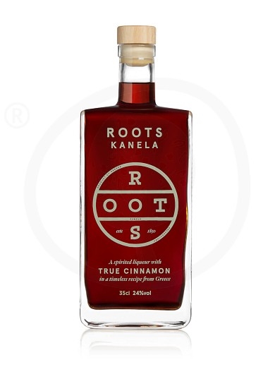 Traditional liqueur "Kanela" with cinamon from Attica "Roots" 350ml