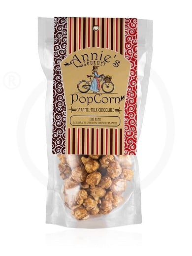 5 Popcorn «Milk Chocolate-Caramel» from Attica "Annie's Popcorn" 100g