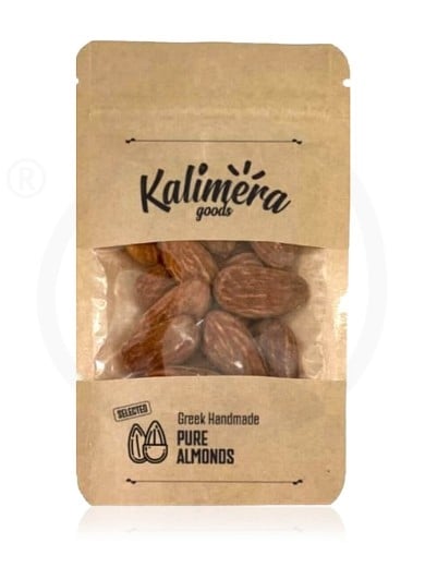 5 Greek row almonds, from Volos "Kalimera Goods" 55g