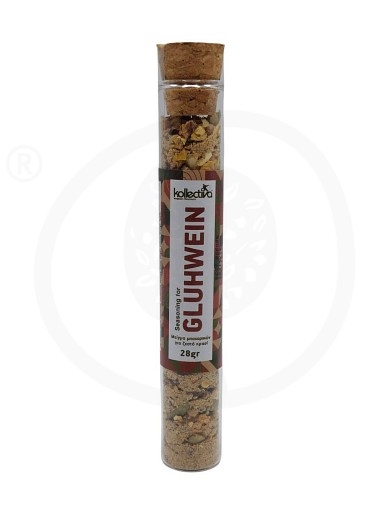 10 Greek seasoning for wine in test tube from Attica "Kollectiva" 28g