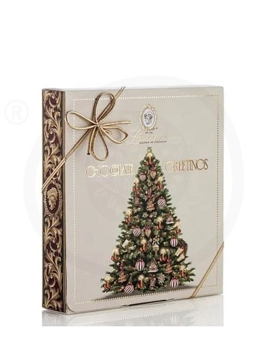 Xmas Trilogy "Chocolate greetings" Milk chocolate, Milk chocolate with cinnamon, Dark chocolate "Laurence" (3x80g)