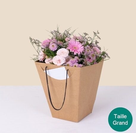Floral delight and its gift bag (Normal)
