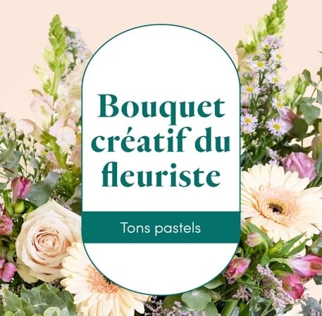 The pastel florist's creative bouquet (Normal)