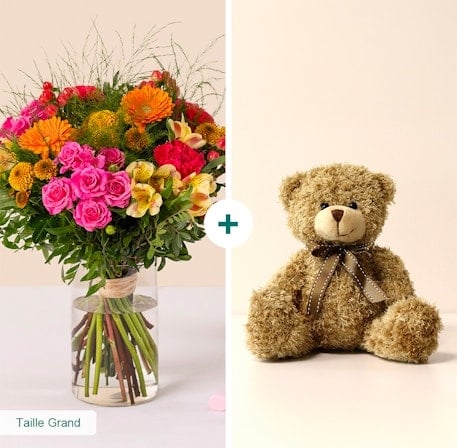 Tutti Frutti and his teddy bear Harry (Normal)