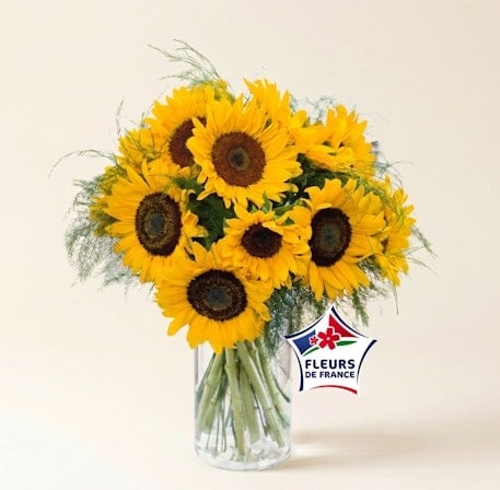 Bouquet of Sunflowers (9 Sunflowers)