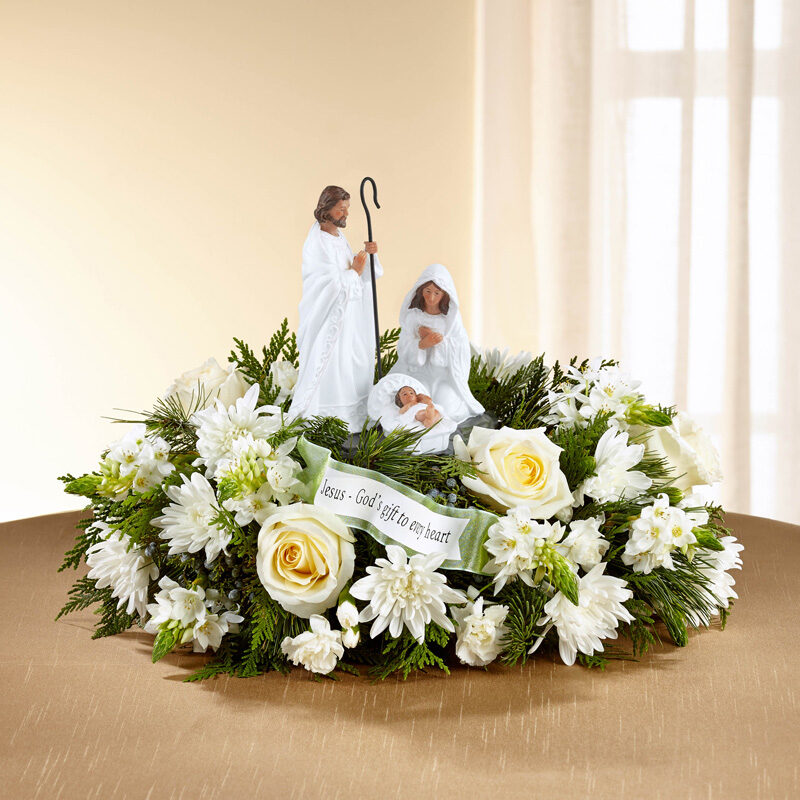 DaySpring God's Gift of Love Centerpiece by FTD (Shown)