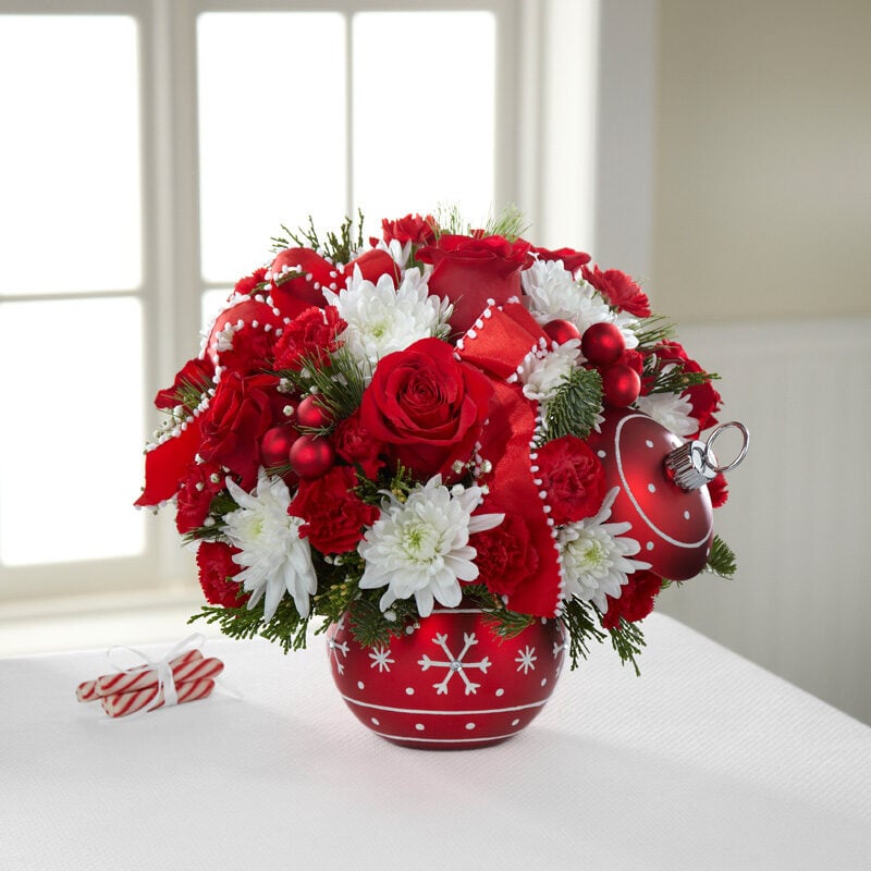 Season's Greetings Bouquet (Shown)