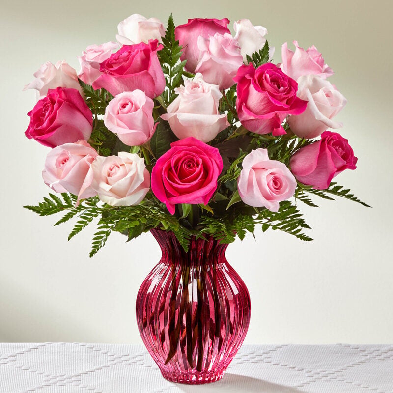 Happy Spring Mixed Rose Bouquet (Shown)