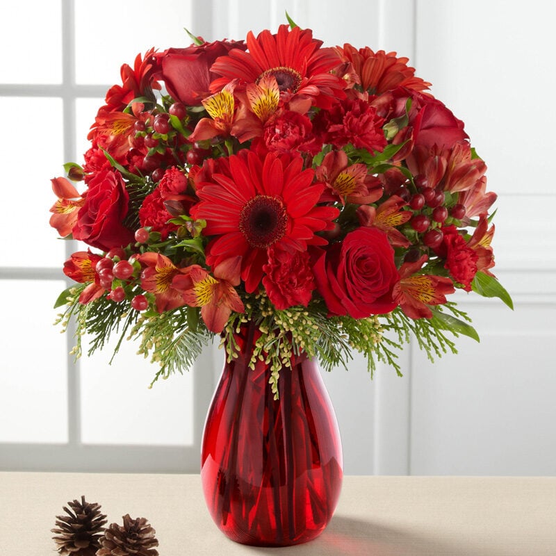 Spirit of the Season Bouquet (Shown)