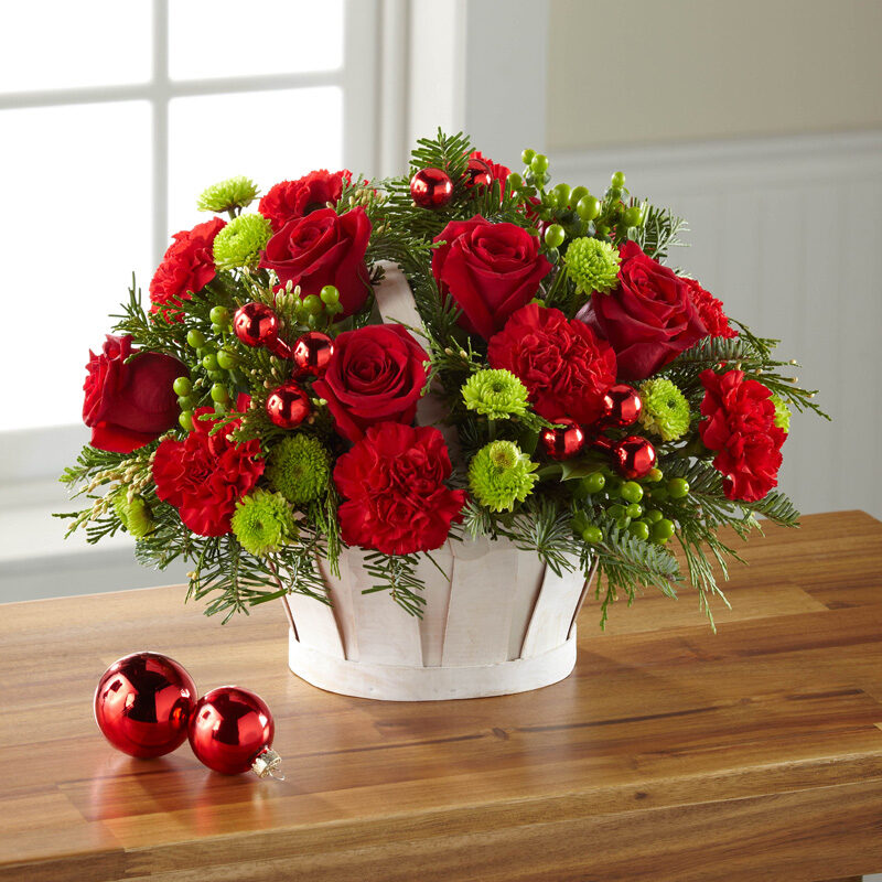 Winter Wishes Basket (Shown)