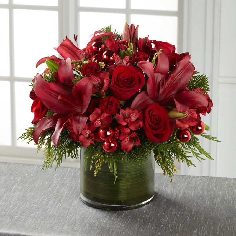 Season's Sparkle Bouquet (Shown)