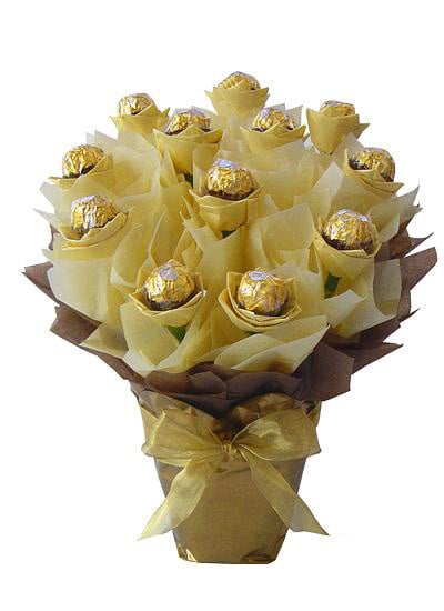Golden Chocolate Bouquet (Small)