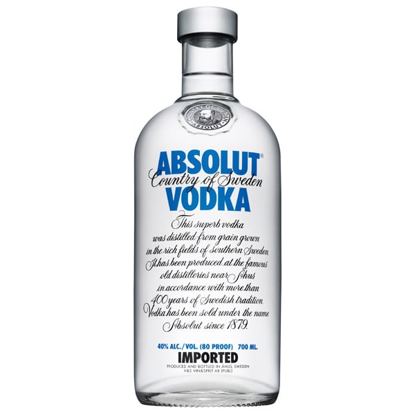 Vodka Absolut 1000Ml