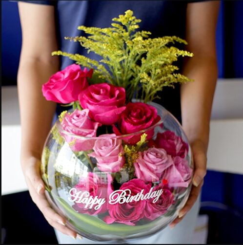 Birhday Flower Bowl