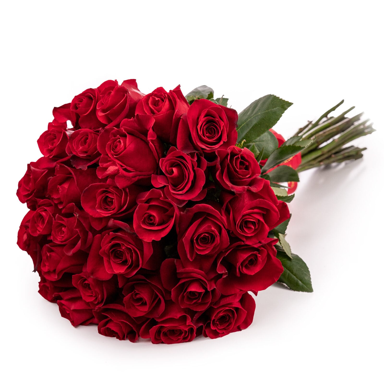 Bouquet with red touch roses (Standard)