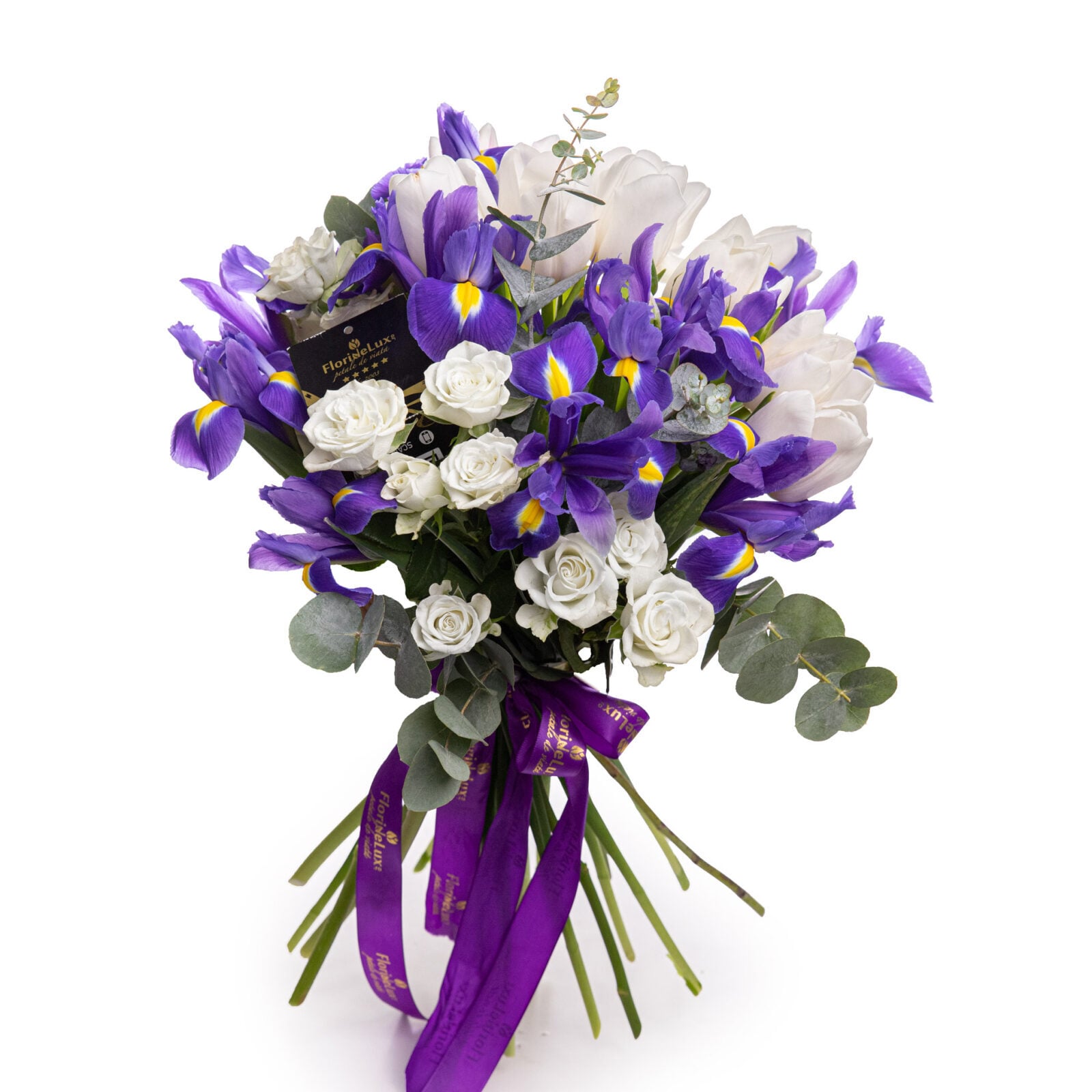 Bouquet of blue irises (Standard)