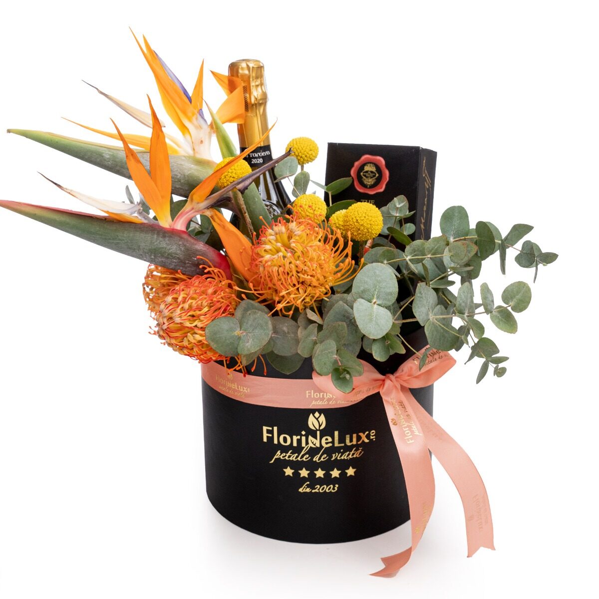Exotic flower arrangement