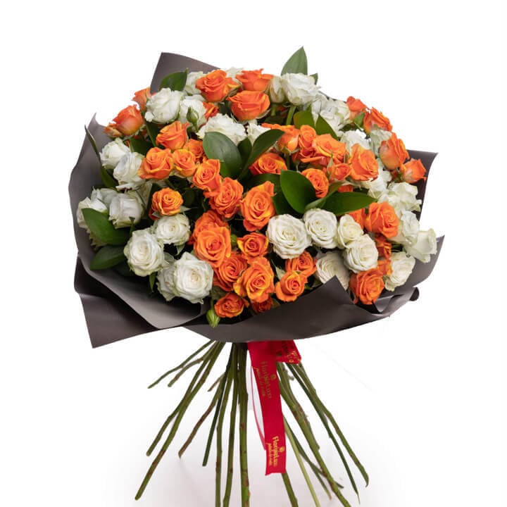 Bouquet of colored roses My special one (Standard)